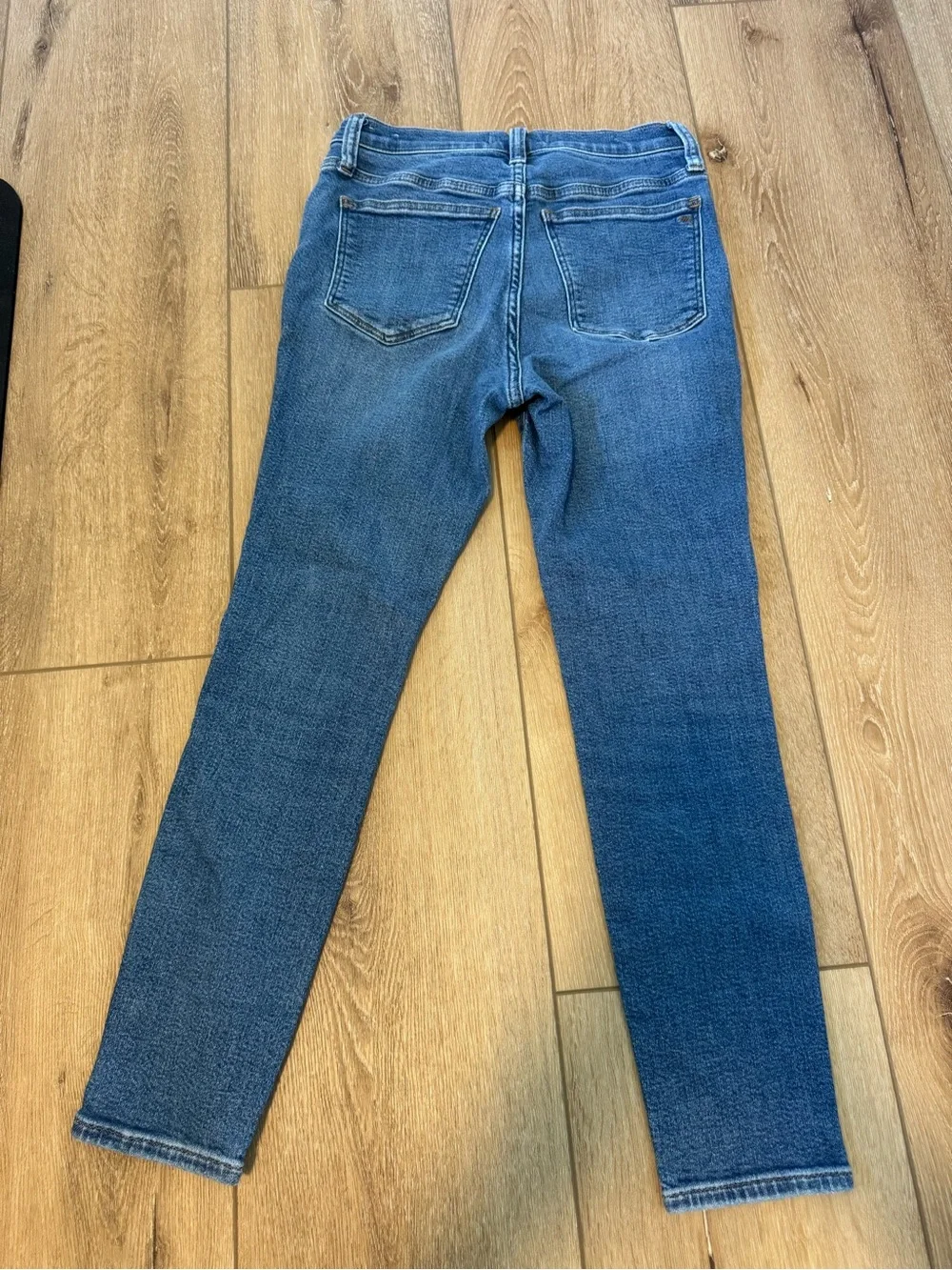 MADEWELL 10” HIGH RISE SKINNY CROP JEANS SIZE 25